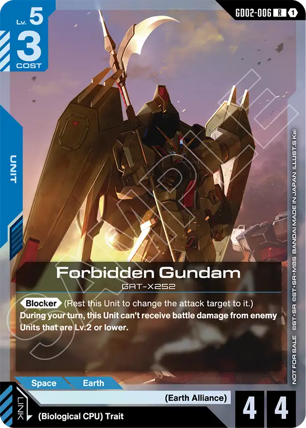 Forbidden Gundam (PROMO) [GD02-006] [R]