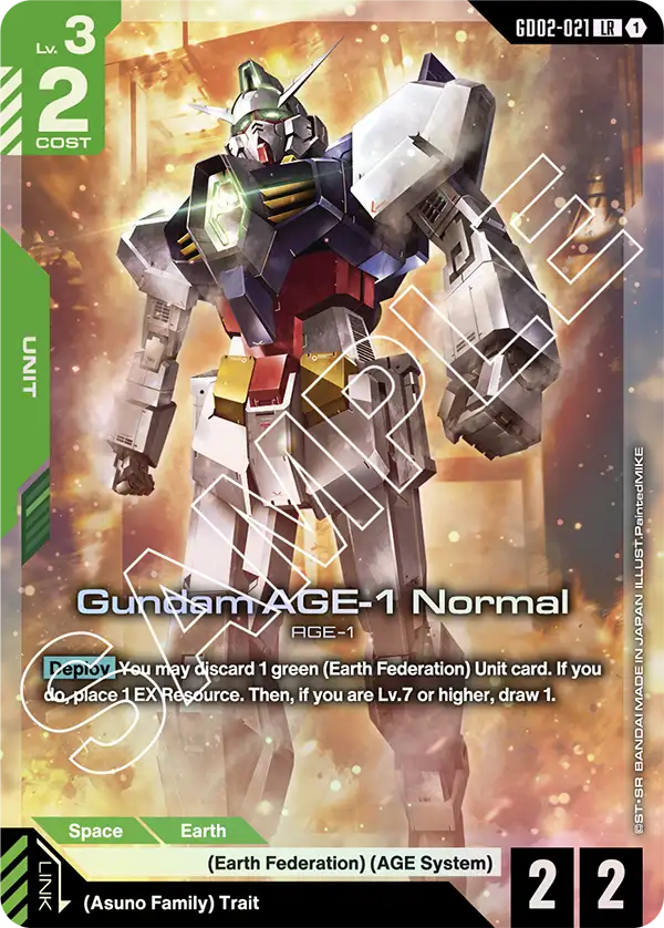 Gundam AGE-1 Normal (GD02-021) LR
