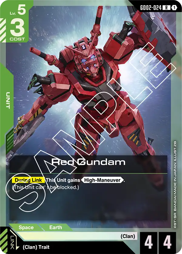 Red Gundam (GD02-024) R