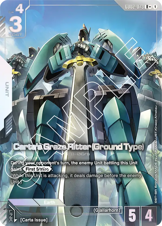 Carta's Graze Ritter (Ground Type) (GD02-073) R+