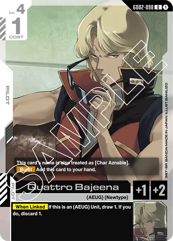 Quattro Bajeena (GD02-098) U