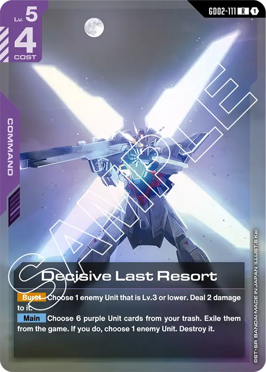 Decisive Last Resort (GD02-111) R