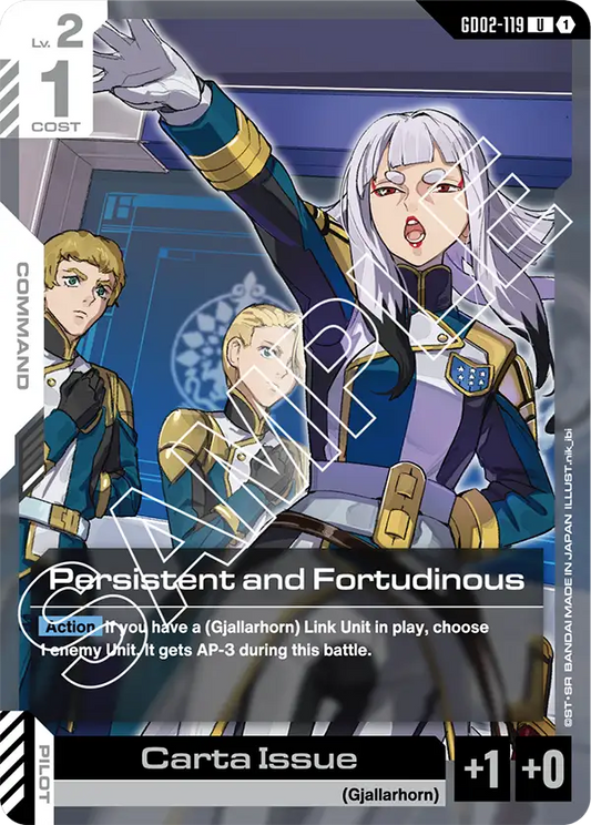 Persistent and Fortudinous (GD02-119) U