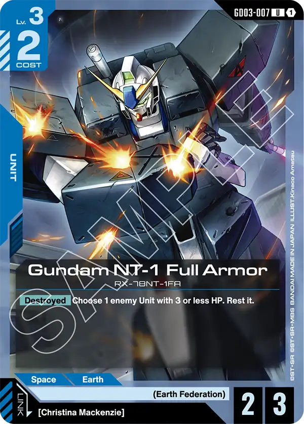Gundam NT-1 Full Armor [GD03-007] [U]