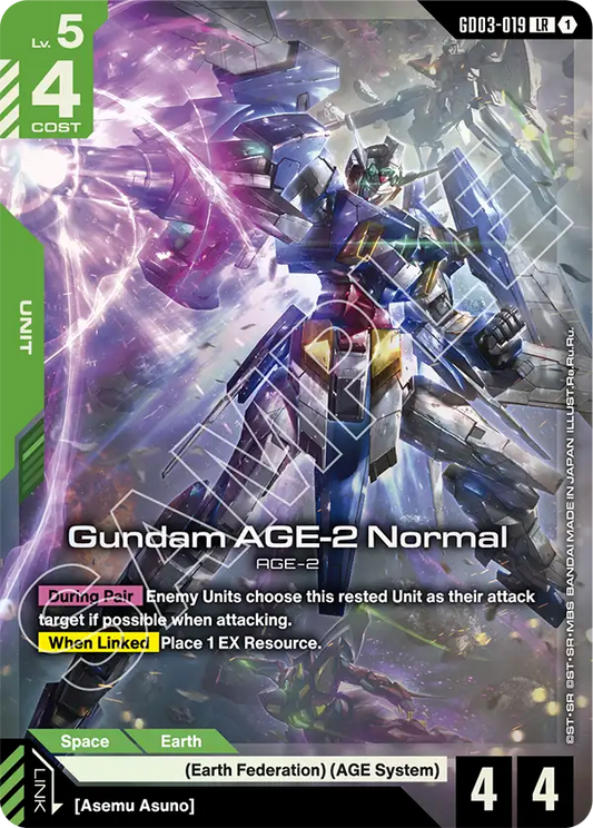 Gundam AGE-2 Normal [GD03-019] [LR]