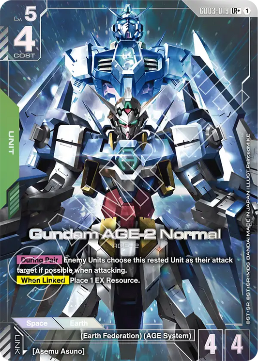 Gundam AGE-2 Normal [GD03-019] [LR+]