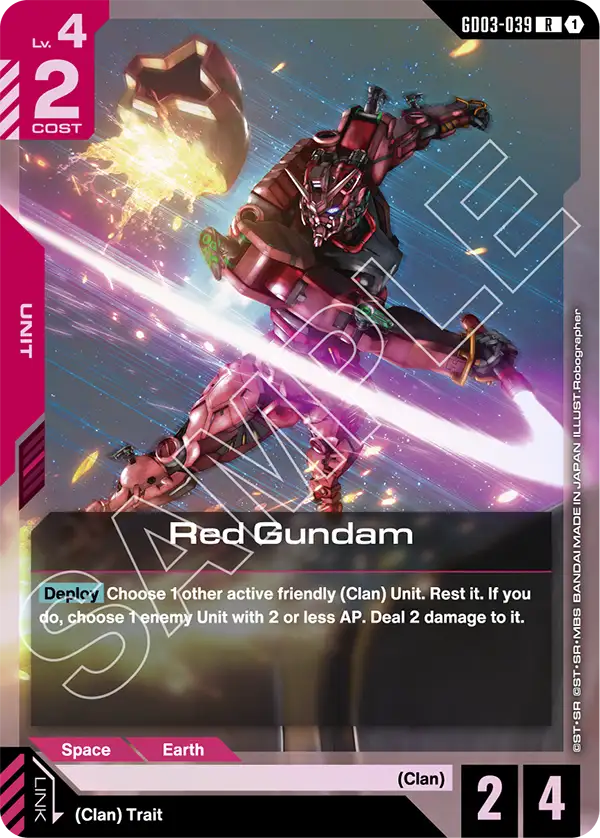 Red Gundam [GD03-039] [R]
