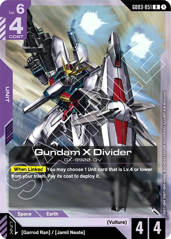 Gundam X Divider [GD03-051] [R]