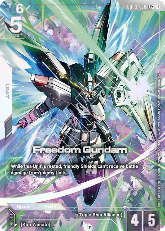 Freedom Gundam [GD03-070] [LR+]