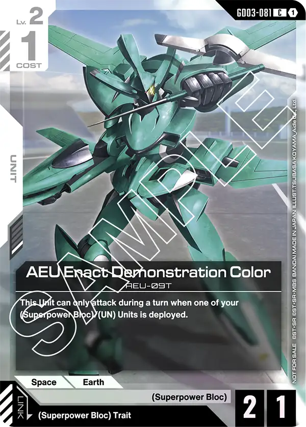 AEU Enact Demonstration Color (PROMO) [GD03-081] [C]