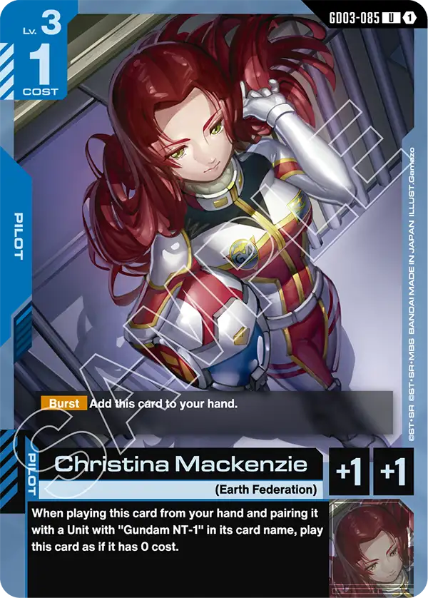 Christina Mackenzie [GD03-085] [U]