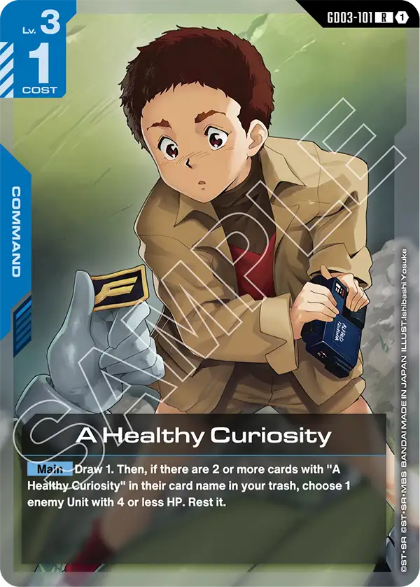 A Healthy Curiosity [GD03-101] [R]