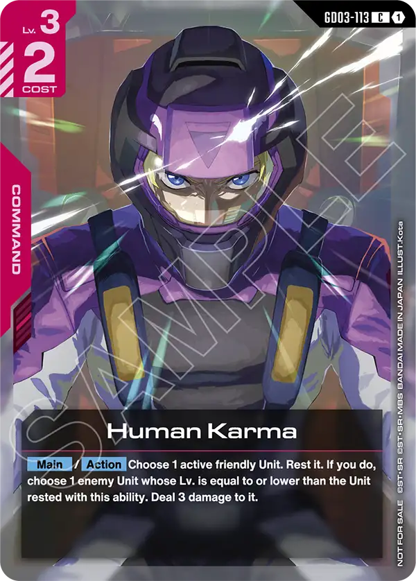 Human Karma (PROMO) [GD03-113] [C]