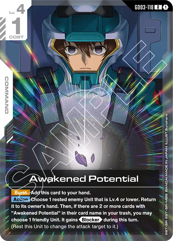 Awakened Potential [GD03-118] [R]