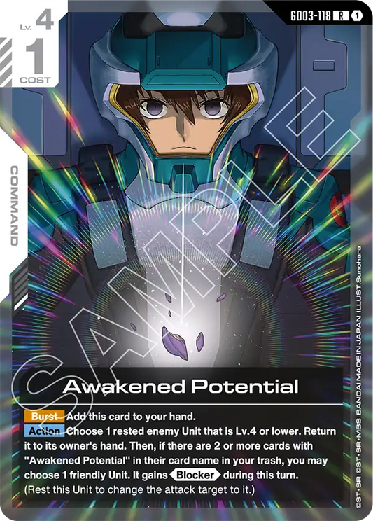 Awakened Potential [GD03-118] [R]