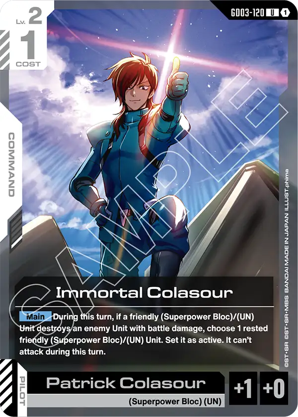 Immortal Colasour [GD03-120] [U]