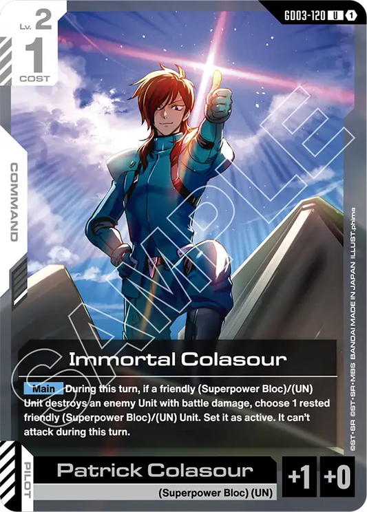 Immortal Colasour [GD03-120] [U]