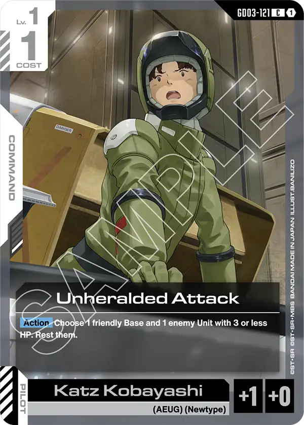 Unheralded Attack [GD03-121] [C]