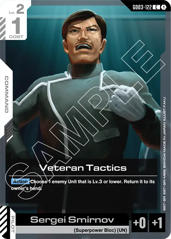 Veteran Tactics [GD03-122] [C]