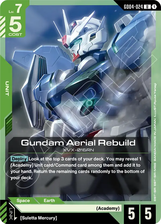 Gundam Aerial Rebuild [GD04-024] [U]