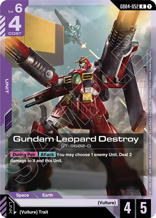 Gundam Leopard Destroy [GD04-052] [R]
