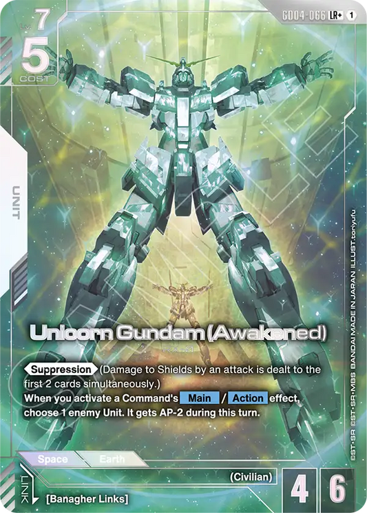 Unicorn Gundam (Awakened) [GD04-066] [LR+]