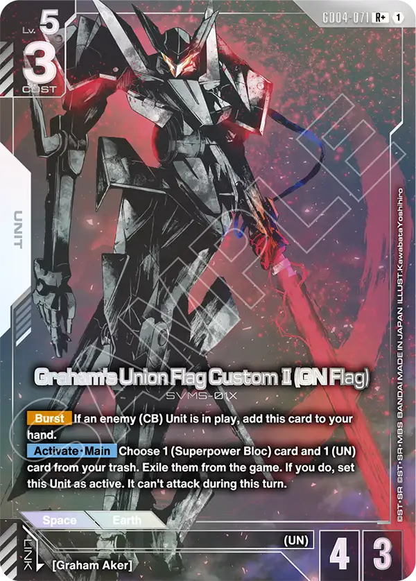 Graham's Union Flag Custom II (GN Flag) [GD04-071] [R+]
