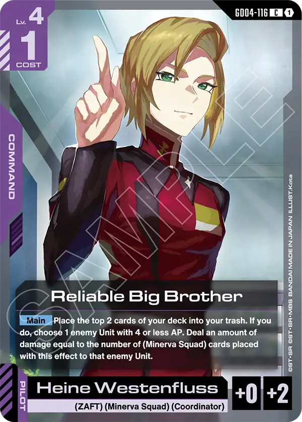 Reliable Big Brother [GD04-116] [C]