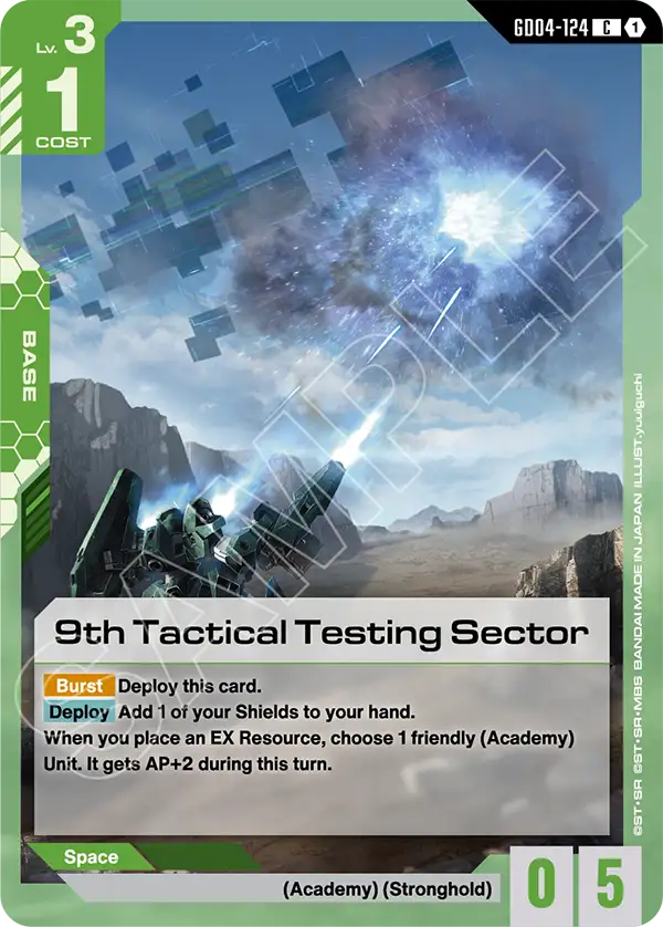 9th Tactical Testing Sector [GD04-124] [C]