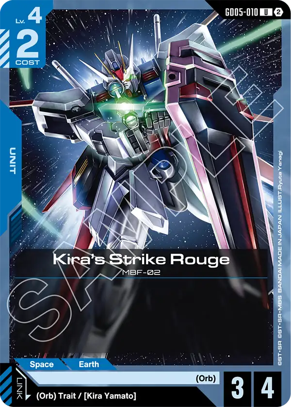 Kira's Strike Rouge [GD05-010] [U]