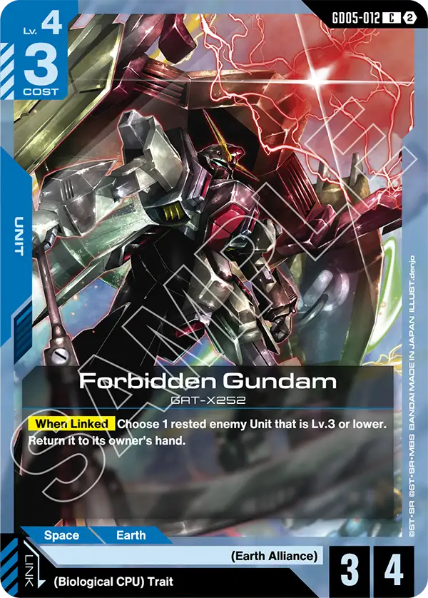Forbidden Gundam [GD05-012] [C]