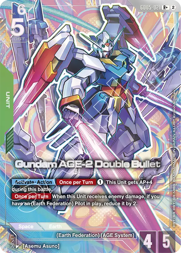 Gundam AGE-2 Double Bullet [GD05-021] [R+]
