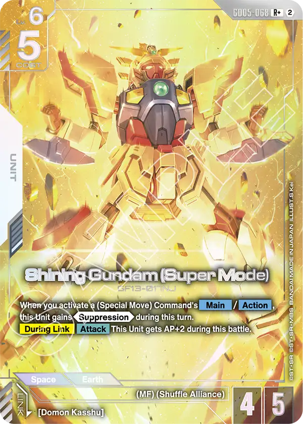Shining Gundam (Super Mode) [GD05-068] [R+]