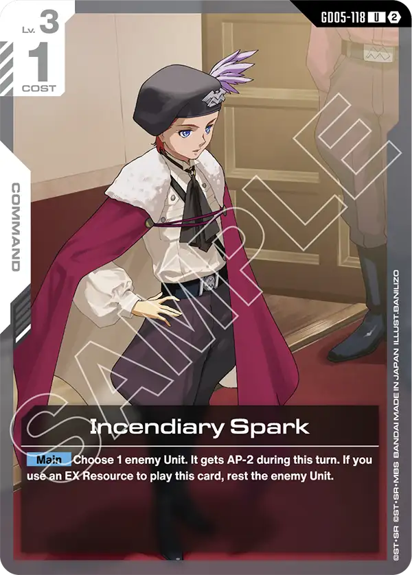 Incendiary Spark [GD05-118] [U]