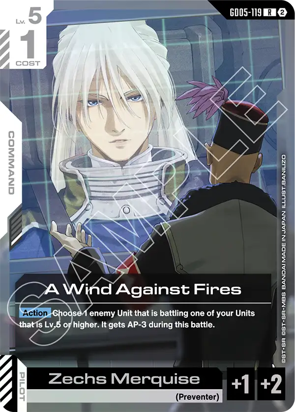 A Wind Against Fires [GD05-119] [R]