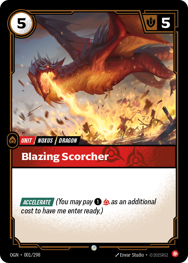 Blazing Scorcher [OGN-001]