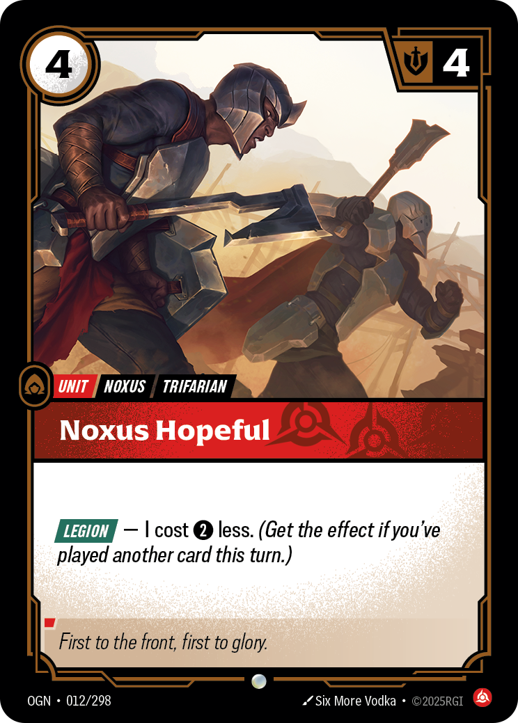 Noxus Hopeful [OGN-012]