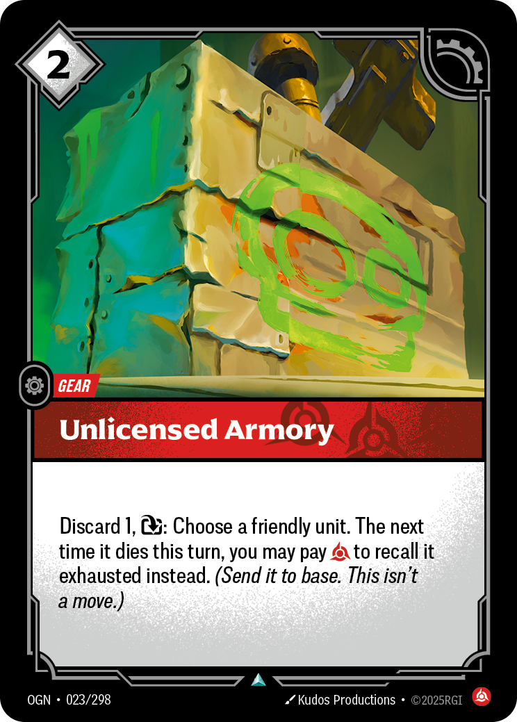 Unlicensed Armory [OGN-023]