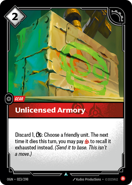 Unlicensed Armory [OGN-023]