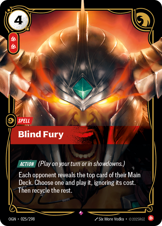 Blind Fury [OGN-025]