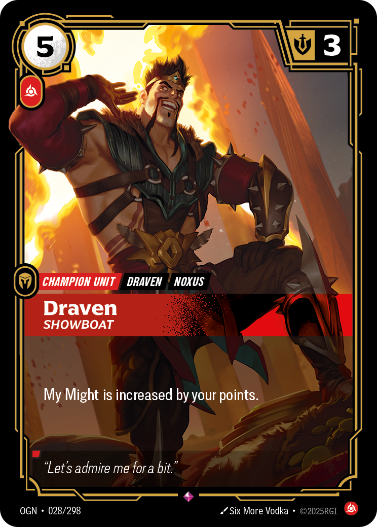 Draven Showboat [OGN-028]