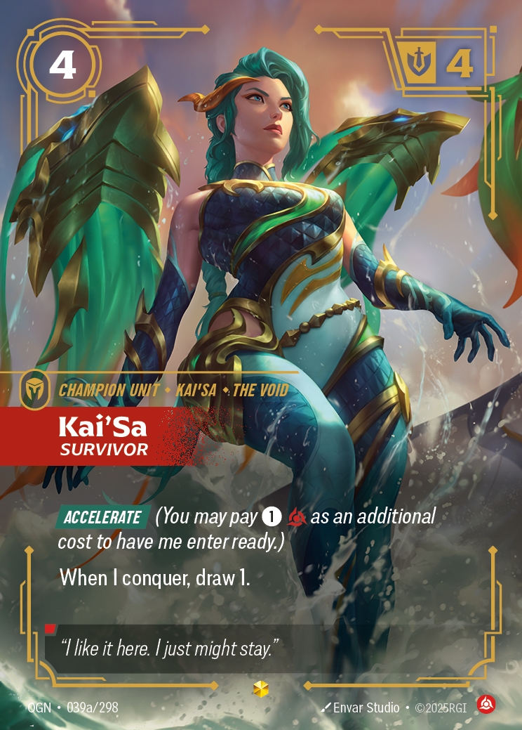 Kai'Sa - Survivor - Alternate Art [OGN-039a]