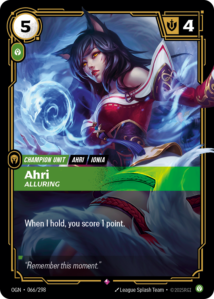 Ahri - Alluring [OGN-066]