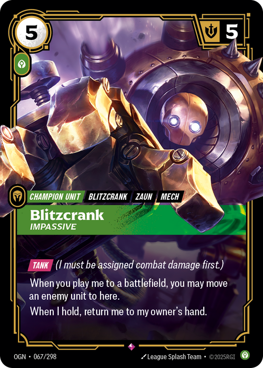 Blitzcrank - Impassive [OGN-067]