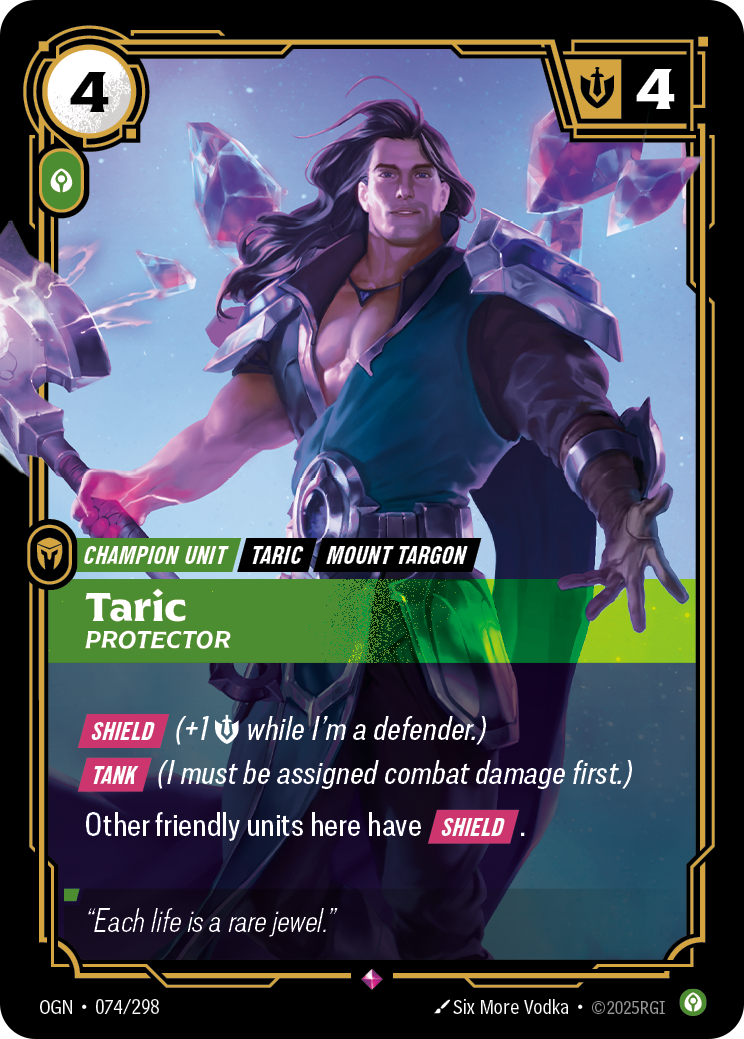 Taric - Protector [OGN-074]