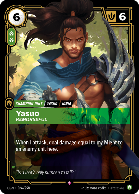 Yasuo - Remorseful [OGN-076]