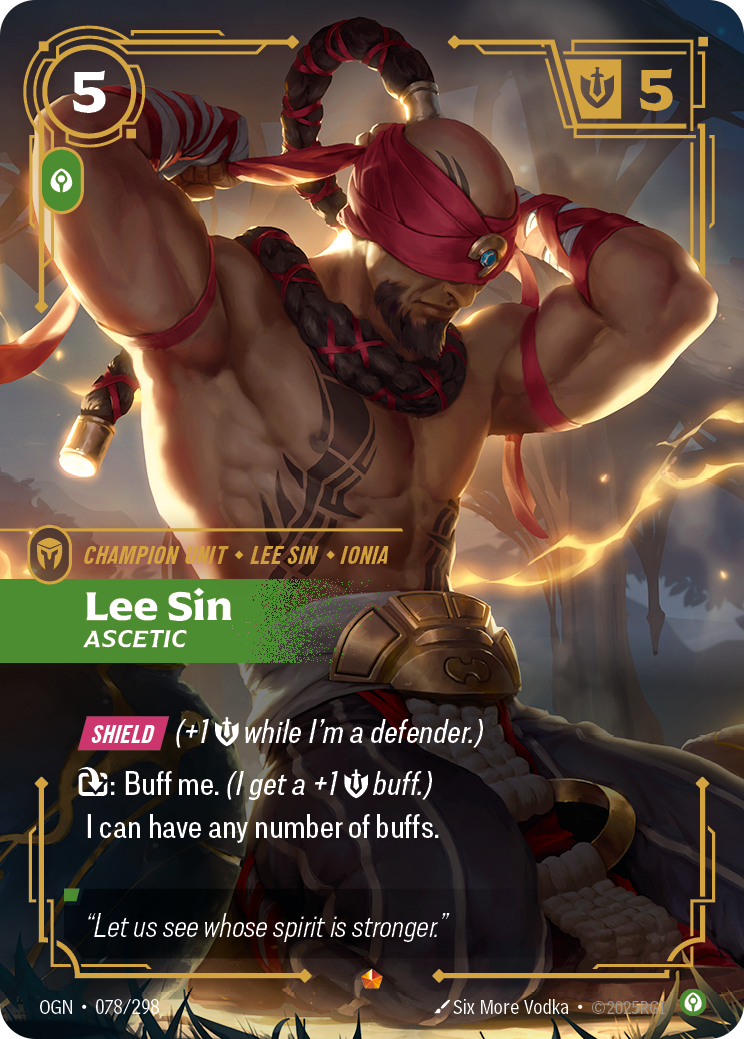 Lee Sin - Ascetic [OGN-078]