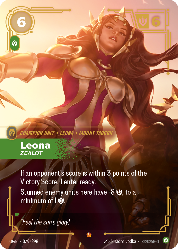 Leona - Zealot [OGN-079]