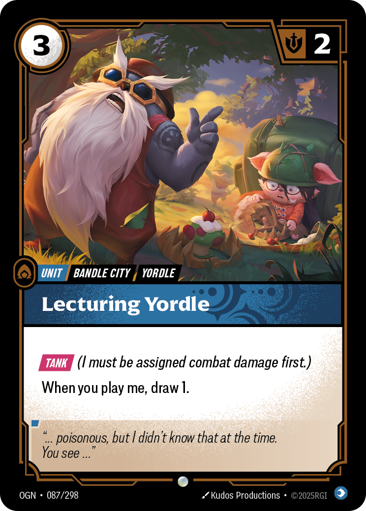 Lecturing Yordle [OGN-087]