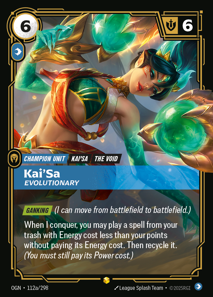 Kai'Sa - Evolutionary - Alternate Art [OGN-112a]